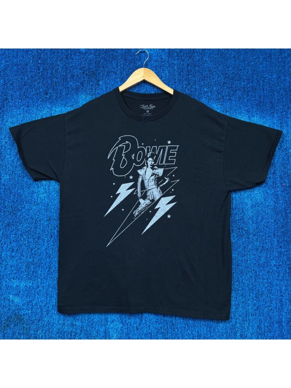 David Bowie Ziggy Stardust and The Spiders From Mars Tee L